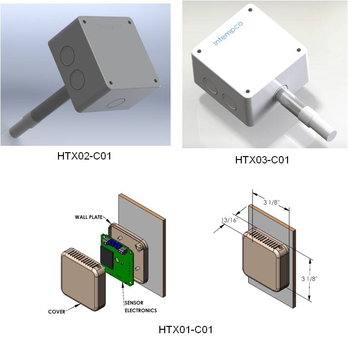 HVAC Humidity-Temperature Transmitter Details