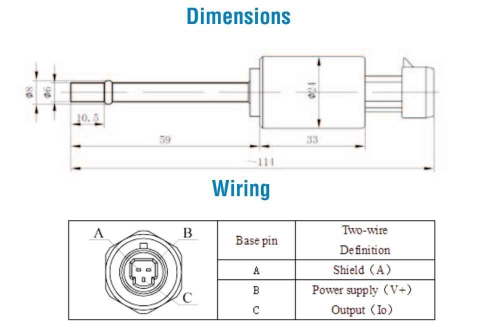 PT14 Refrigerant Pressure Transmitter Details