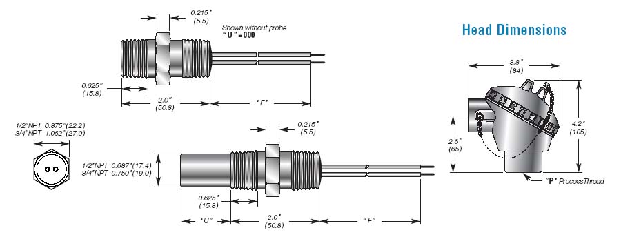 Bimetallic Temperature Switches with Snap Action SPST Contacts Details