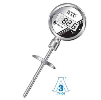 DTG34 Sanitary Digital Temperature Indicator, Programmable 4-20mA Output Picture