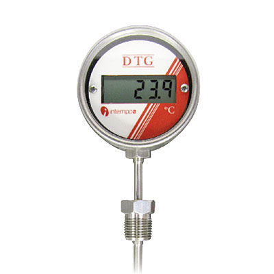 DTG03 Digital Temperature Gauge and RTD Sensor Probe, Compression Mount  DTG03 