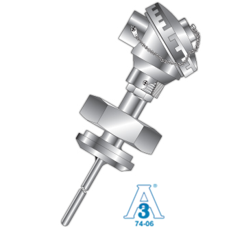 Sanitary RTD w/ Sanitary Fitting & Connection Head Picture